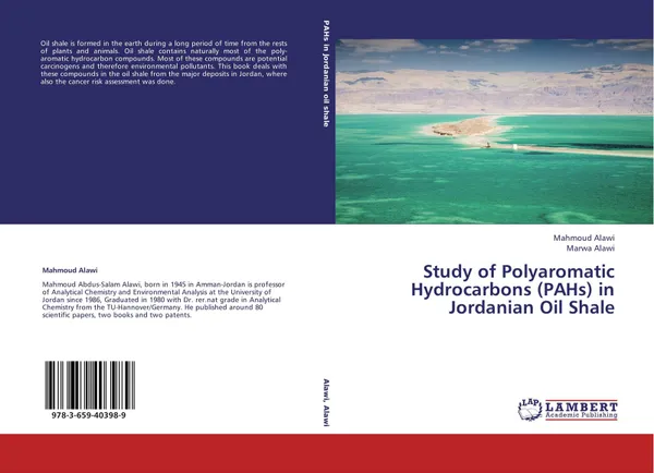 Обложка книги Study of Polyaromatic Hydrocarbons (PAHs) in Jordanian Oil Shale, Mahmoud Alawi and Marwa Alawi