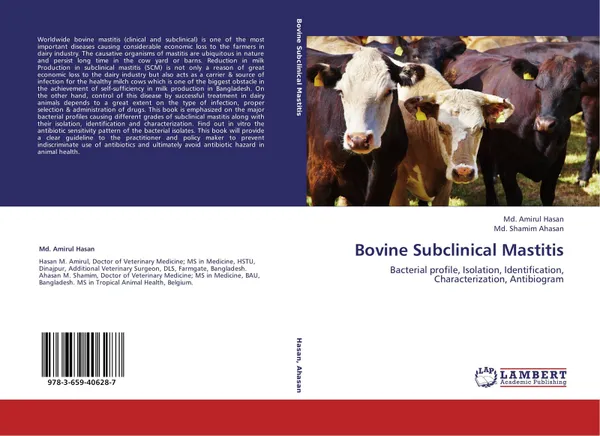 Обложка книги Bovine Subclinical Mastitis, Md. Amirul Hasan and Md. Shamim Ahasan