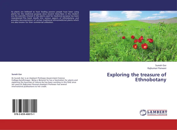 Обложка книги Exploring the treasure of Ethnobotany, Suresh Gor and Rajkumari Parwani