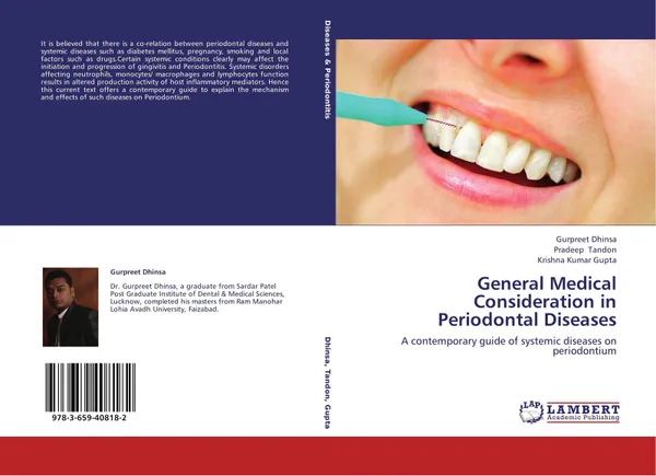 Обложка книги General Medical Consideration in Periodontal Diseases, Gurpreet Dhinsa,Pradeep Tandon and Krishna Kumar Gupta