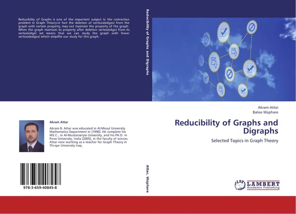 Обложка книги Reducibility of Graphs and Digraphs, Akram Attar and Baloo Waphare