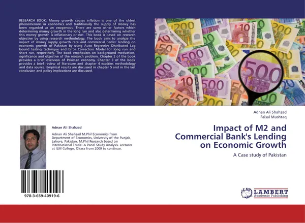 Обложка книги Impact of M2 and Commercial Bank's Lending on Economic Growth, Adnan Ali Shahzad and Faisal Mushtaq