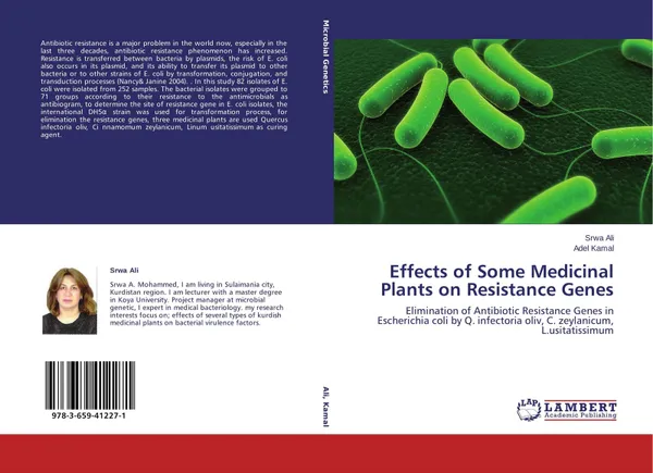 Обложка книги Effects of Some Medicinal Plants on Resistance Genes, Srwa Ali and Adel Kamal