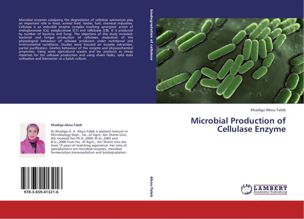 Обложка книги Microbial Production of Cellulase Enzyme, Khadiga Abou-Taleb