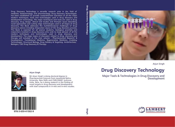 Обложка книги Drug Discovery Technology, Arjun Singh