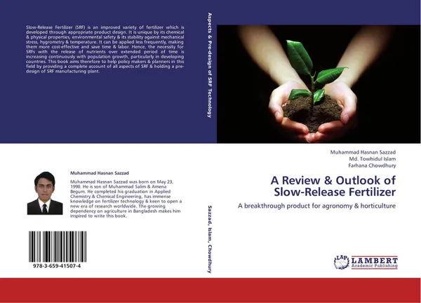 Обложка книги A Review & Outlook of Slow-Release Fertilizer, Muhammad Hasnan Sazzad,Md. Towhidul Islam and Farhana Chowdhury