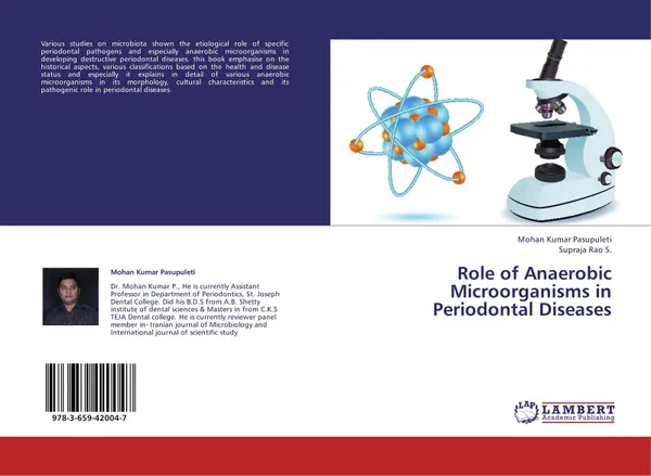 Обложка книги Role of Anaerobic Microorganisms in Periodontal Diseases, Mohan Kumar Pasupuleti and Supraja Rao S.