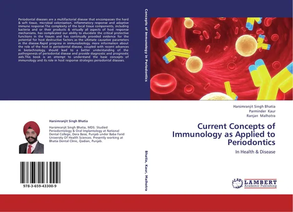 Обложка книги Current Concepts of Immunology as Applied to Periodontics, Harsimranjit Singh Bhatia,Parminder Kaur and Ranjan Malhotra