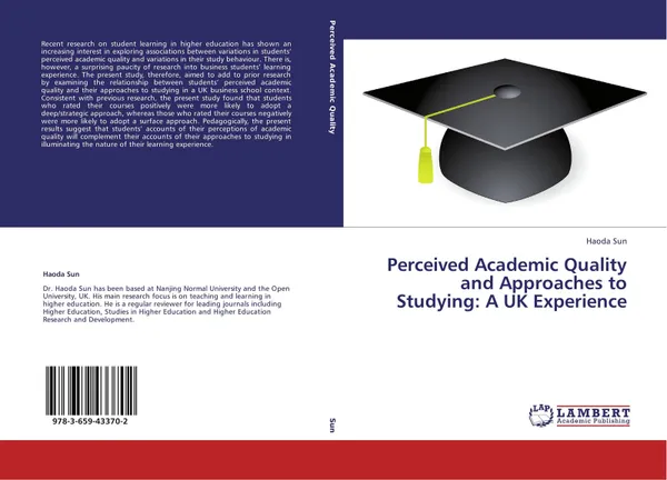 Обложка книги Perceived Academic Quality and Approaches to Studying: A UK Experience, Haoda Sun