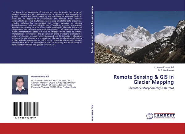 Обложка книги Remote Sensing & GIS in Glacier Mapping, Praveen Kumar Rai and M.S. Nathawat