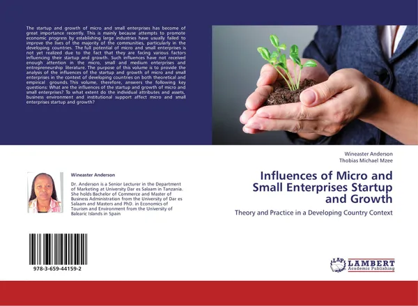 Обложка книги Influences of Micro and Small Enterprises Startup and Growth, Wineaster Anderson and Thobias Michael Mzee