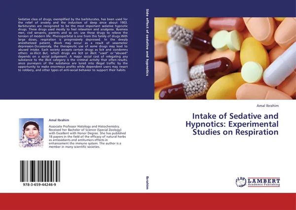 Обложка книги Intake of Sedative and Hypnotics: Experimental Studies on Respiration, Amal Ibrahim