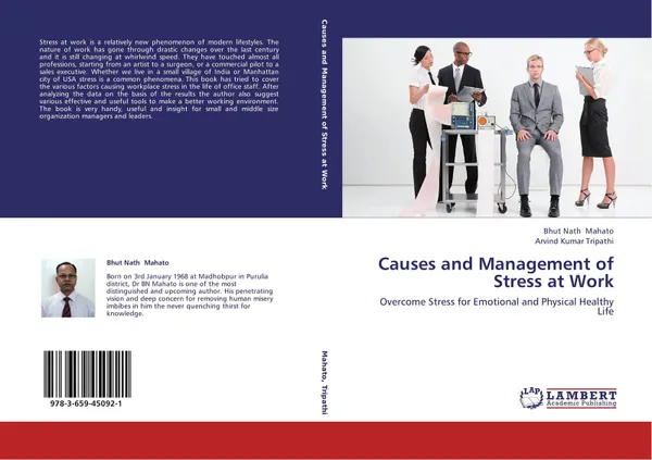 Обложка книги Causes and Management of Stress at Work, Bhut Nath Mahato and Arvind Kumar Tripathi