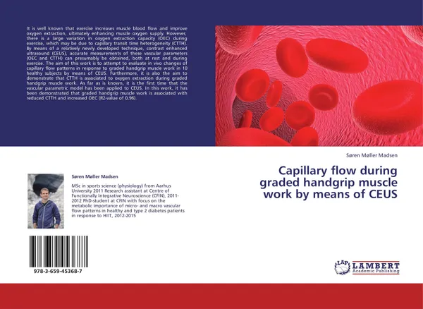 Обложка книги Capillary flow during graded handgrip muscle work by means of CEUS, Søren Møller Madsen