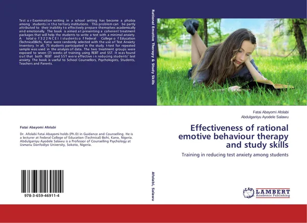 Обложка книги Effectiveness of rational emotive behaviour therapy and study skills, Fatai Abayomi Afolabi and Abdulganiyu Ayodele Salawu