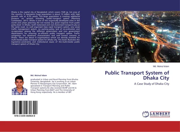 Обложка книги Public Transport System of Dhaka City, Md. Moinul Islam