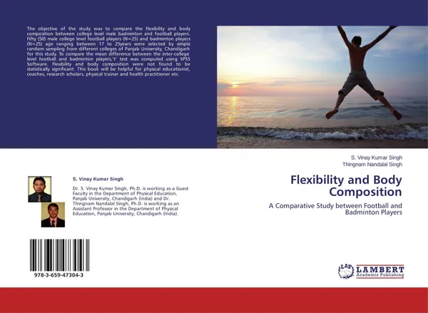 Обложка книги Flexibility and Body Composition, S. Vinay Kumar Singh and Thingnam Nandalal Singh