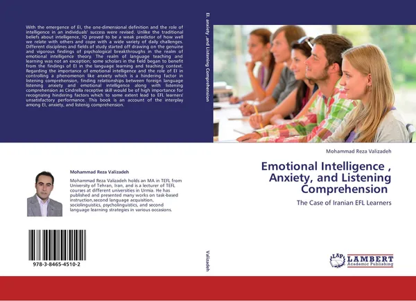 Обложка книги Emotional Intelligence, Anxiety, and Listening Comprehension, Mohammad Reza Valizadeh