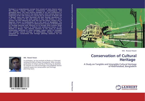 Обложка книги Conservation of Cultural Heritage, Md. Reazul Hasan