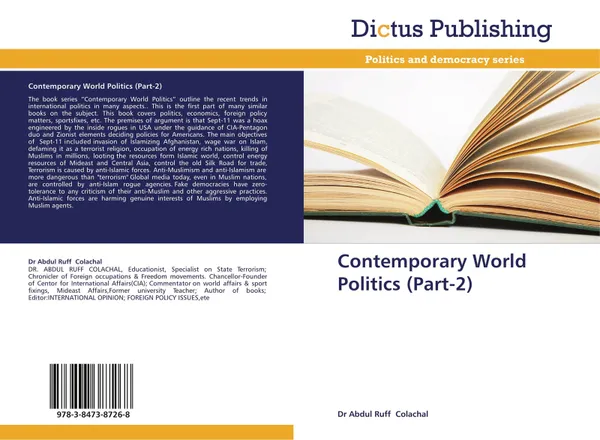 Обложка книги Contemporary World Politics  (Part-2), Abdul Ruff Colachal