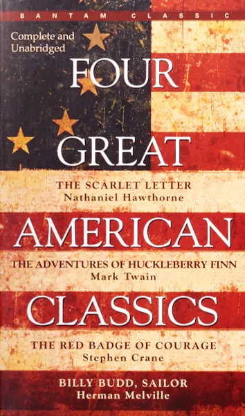 Обложка книги Four Great American Classics, Melville, Herman