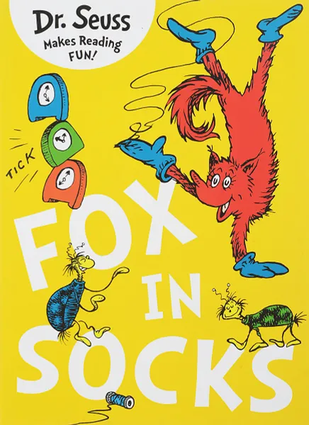 Обложка книги Fox in Socks, Dr. Seuss