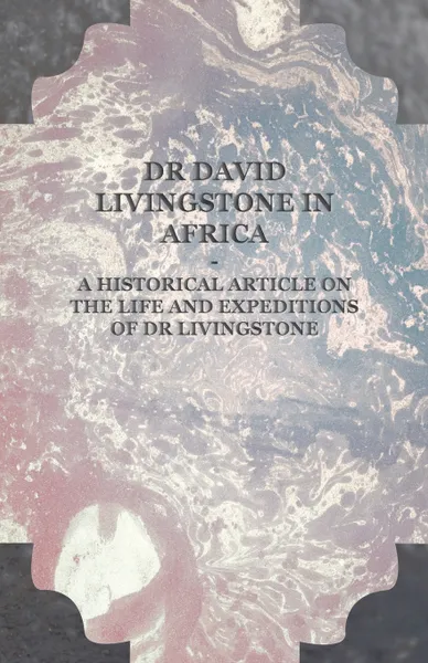 Обложка книги Dr David Livingstone in Africa - A Historical Article on the Life and Expeditions of Dr Livingstone, Anon