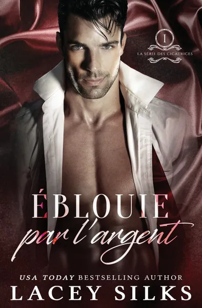 Обложка книги Eblouie par l'Argent. Introduction a la serie des Cicatrices, Lacey Silks, Jade Baiser