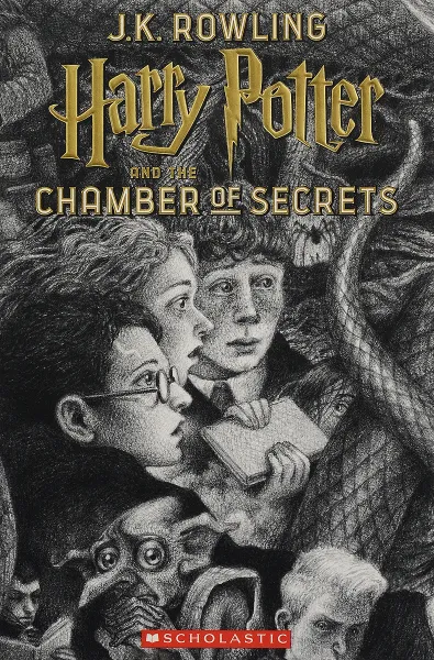 Обложка книги Harry Potter and the Chamber of Secrets, J. K. Rowling