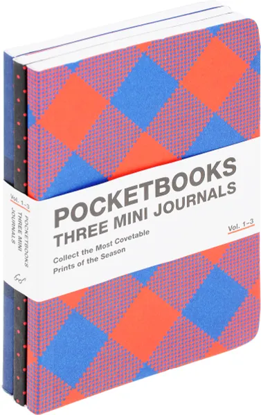 Обложка книги Pocketbooks Journals. Three mini Jounals (комплект из 3 книг), Chronicle Books