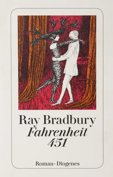 Обложка книги Fahrenheit 451, Ray Bradbury