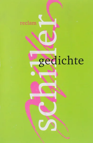 Обложка книги Gedichte, Friedrich von Schiller