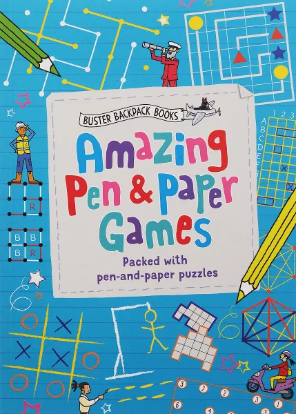 Обложка книги Amazing Pen & Paper Games, Мур Гарет