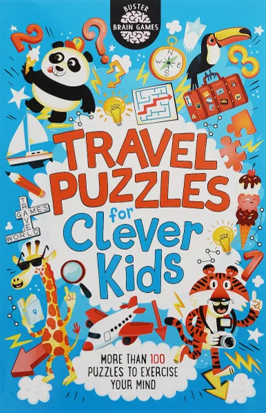 Обложка книги Travel Puzzles for Clever Kids, Мур Гарет
