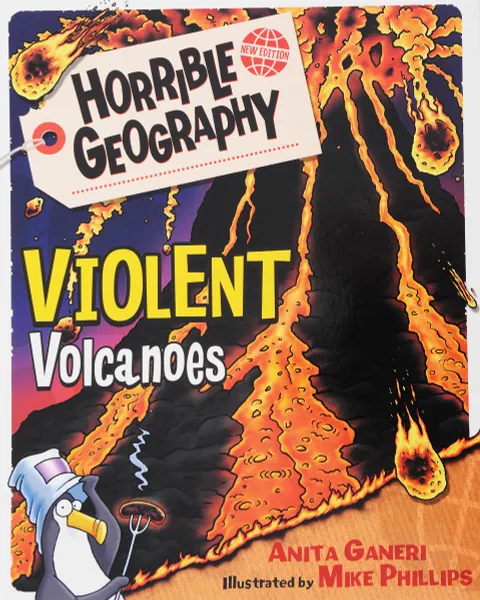 Обложка книги Violent Volcanoes, Ганери Анита