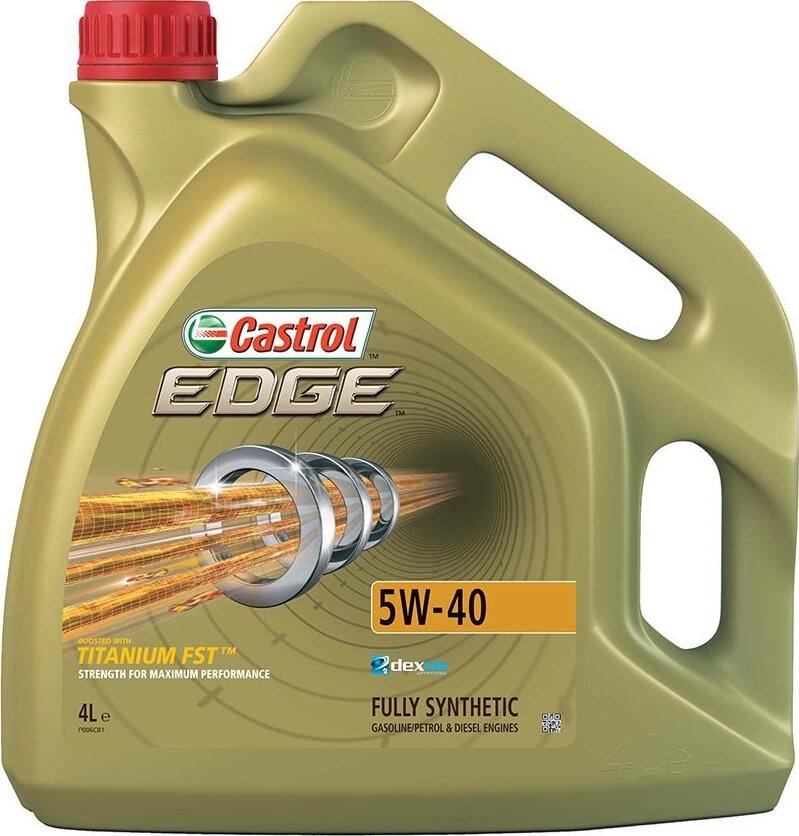 фото Масло моторное синт. EDGE Titanium FST 5W-40 (4л) Castrol