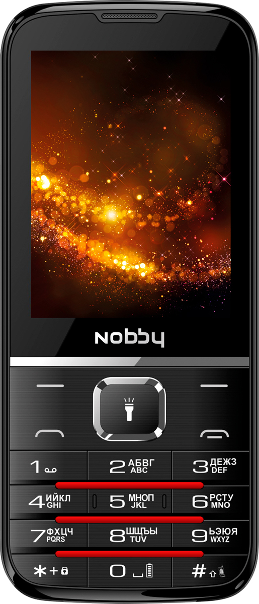фото Мобильный телефон Nobby 310, черный, серый