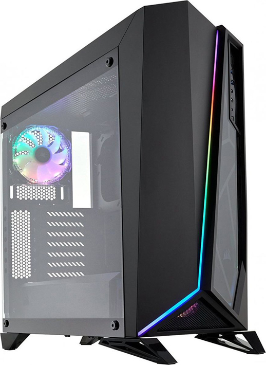 фото Компьютерный корпус Corsair Carbid SPEC-OMEGA RGB CC-9011140-WW Mid-tower Tempered Glass Gaming case black