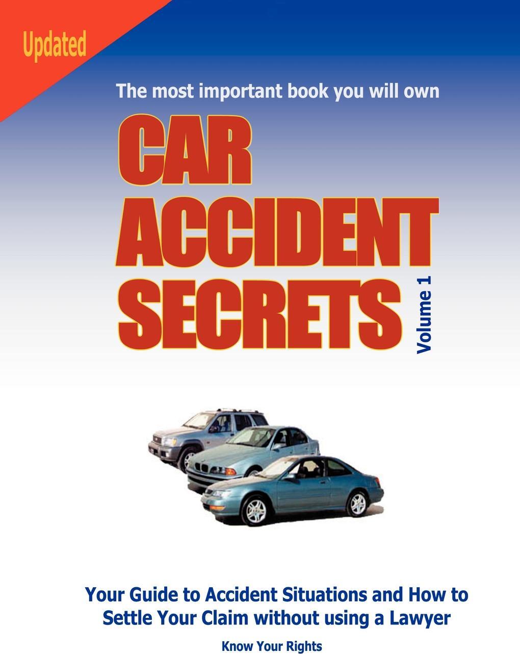 The car book. Accidents claims Journal book.