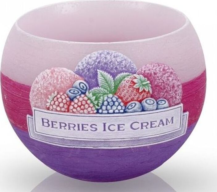 фото Свеча Bartek Berries Ice Cream, разноцветный, диаметр 12 см