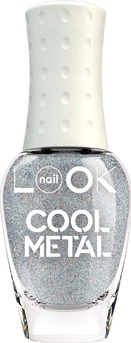 фото Лак для ногтей nailLOOK Trends Cool Metal, Silver Dust, 8,5 мл