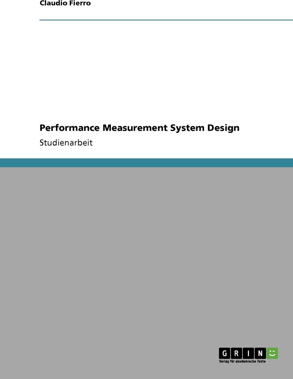 фото Performance Measurement System Design