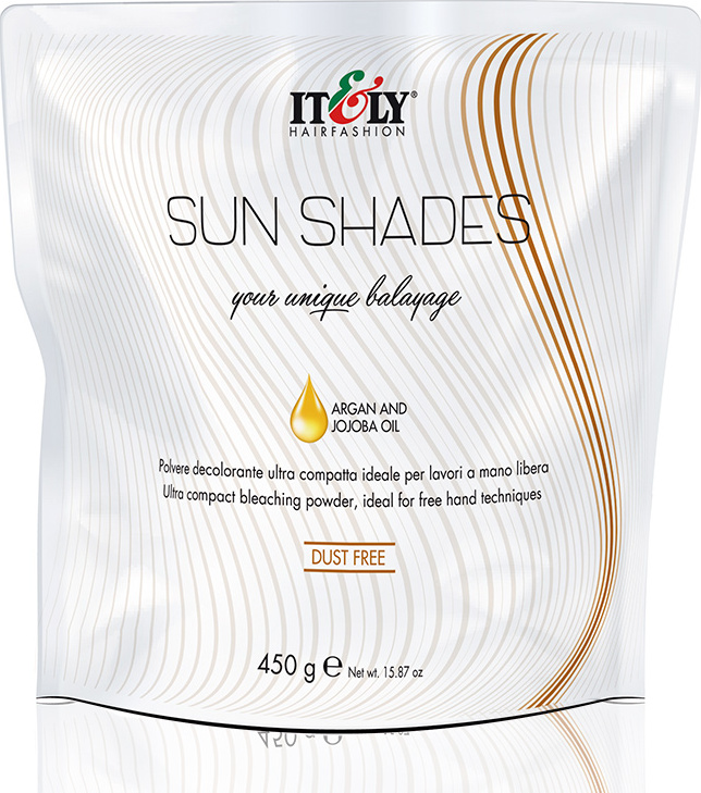 фото Ультракомпактная осветляющая пудра SUNSHADES BALAYAGE BLEACH 450 g Itely hairfashion