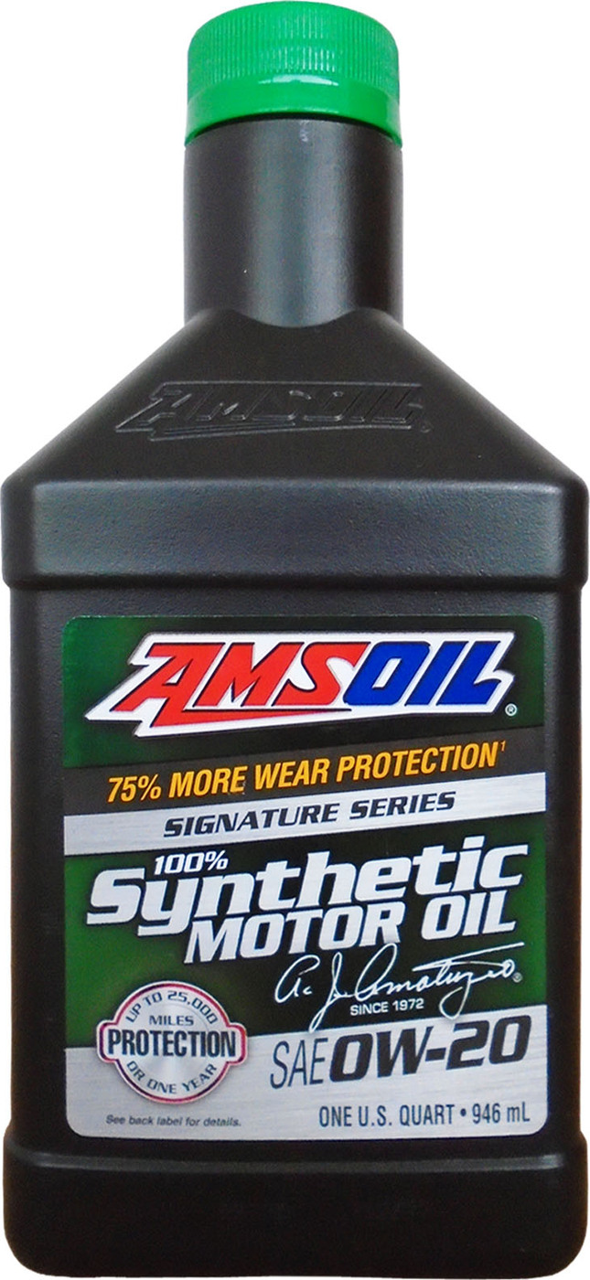 фото Моторное масло AMSOIL Signature Series Synthetic Motor Oil SAE 0W-20 (0,946л)