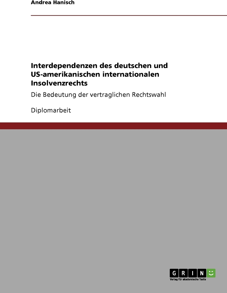 фото Interdependenzen des deutschen und US-amerikanischen internationalen Insolvenzrechts