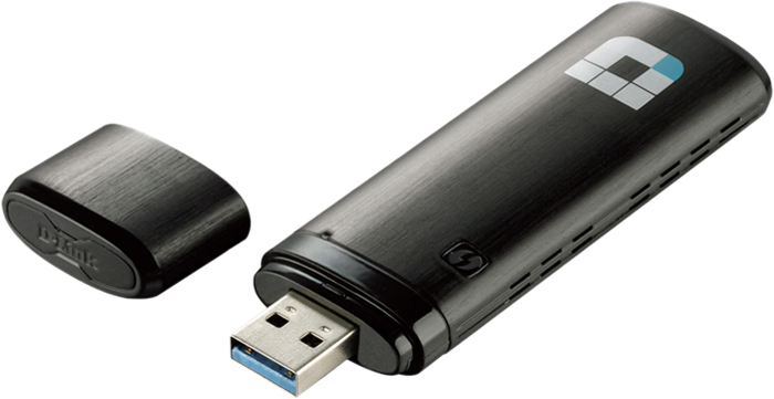 Сетевой адаптер Wi-Fi D-Link DWA-182/RU USB