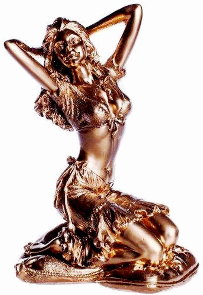Фигурка девушки. Золотая статуэтка женщины. Красивая статуэтка девушки. Статуэтка девушка на коленях. Красивая Золотая статуэтка женщины.