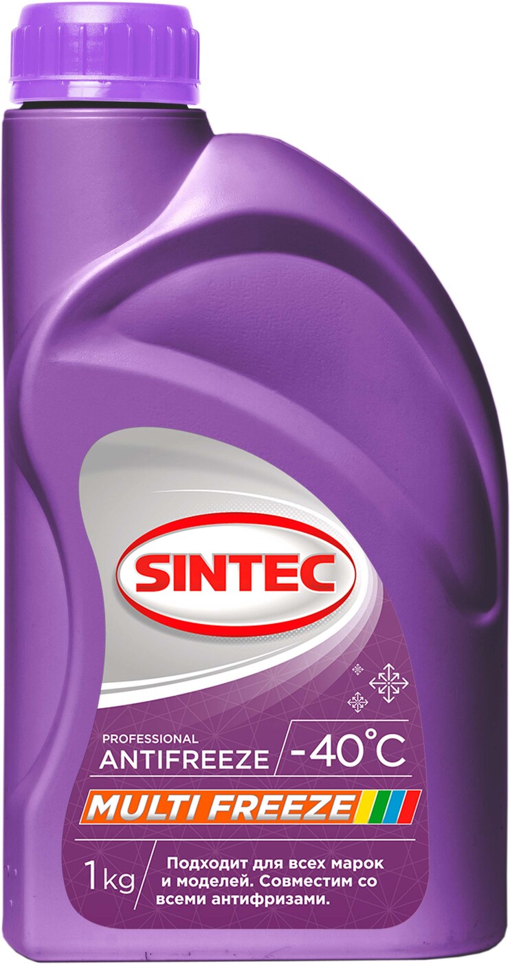 Характеристики Антифриз Sintec Multifreeze, 1 кг, подробное описание .