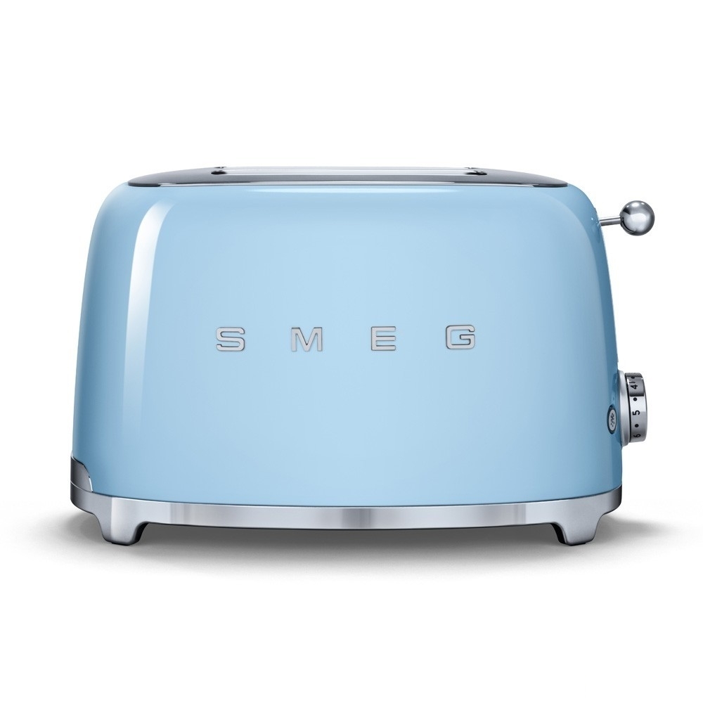 Тостер Smeg TSF01, голубой — купить в интернет-магазине OZON с быстрой ...