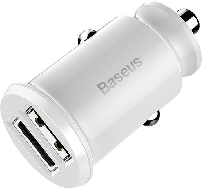 Автомобильное зарядное устройство Baseus Grain Car Charger Dual USB 5V 31A, CCALL-ML02